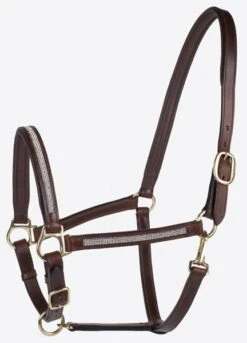 Millstone Rhinestone Padded Leather Halter