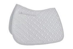 Union Hill Limited Edition All Purpose Saddle Pad White W/ White Trim