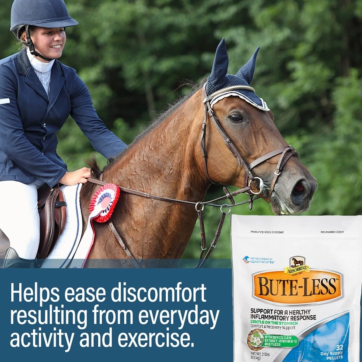 Absorbine® Bute-Less® Comfort & Recovery Supplement Pellets - Image 3