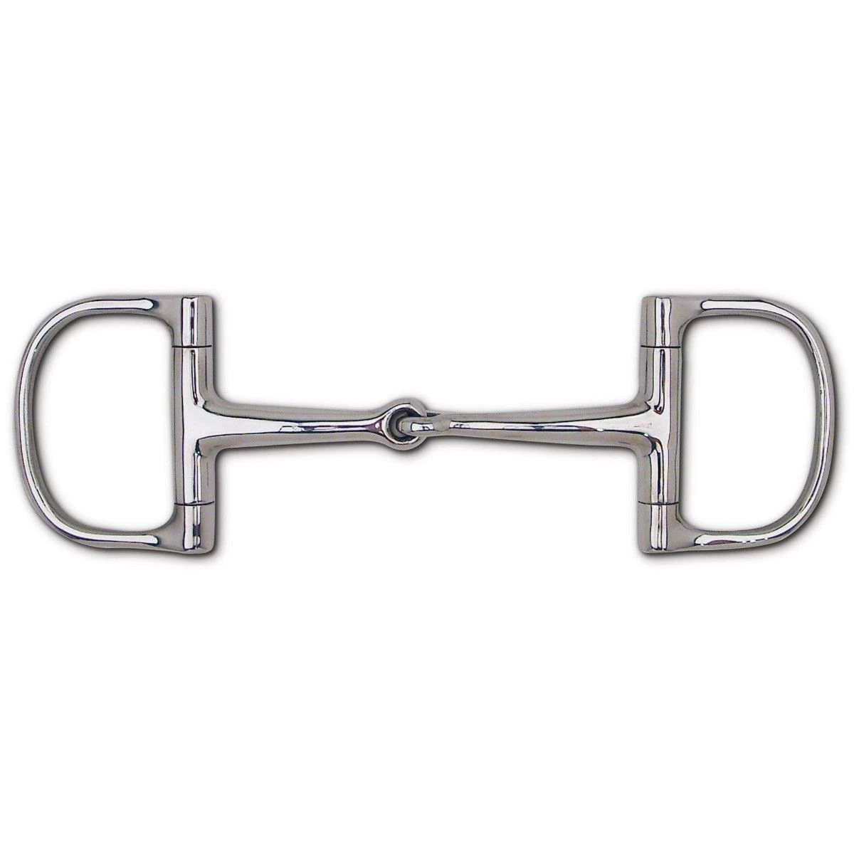 Stainless Steel Medium Snaffle Dee - 3" Rings
