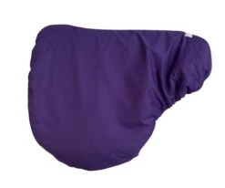 LÉTTIA Collection Dark Purple Fleece Lined Dressage Saddle Cover