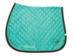 LÉTTIA Collection Embroidered Seafoam W/ Brown Jumper Baby Pad